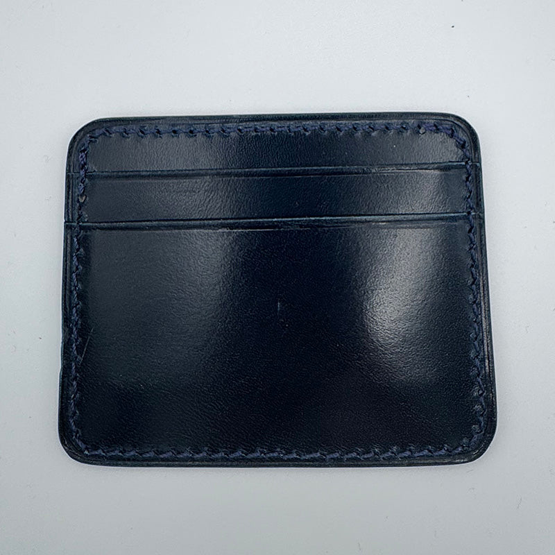 The Jean Luc 5 Card Holder - Navy W/Neon